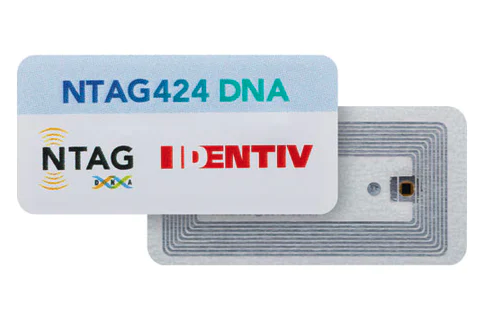 NXP NTAG 424 DNA Tag by Identiv
